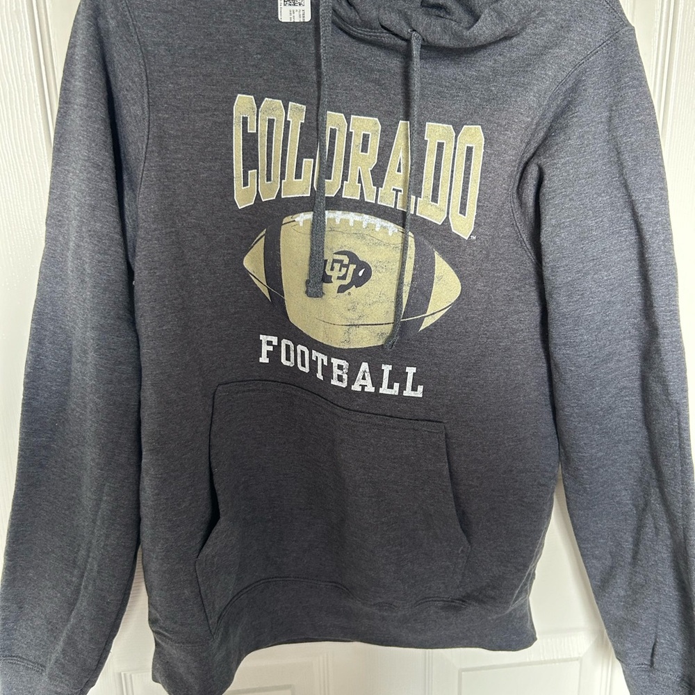Gray Colorado Football Hoodie